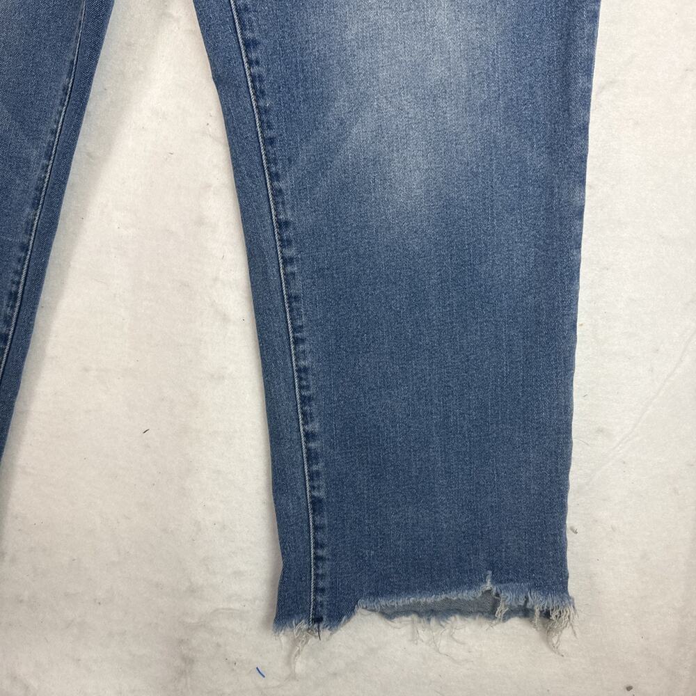 Nicole Miller Perfection Soho HighRise Straight Crop Stretch Jeans 14 - Picture 4 of 11